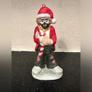 Flambro Emmett Kelly Jr Hobo Clown Ornament